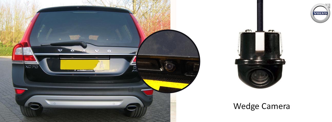 XC70 reversing rear view wedge camera